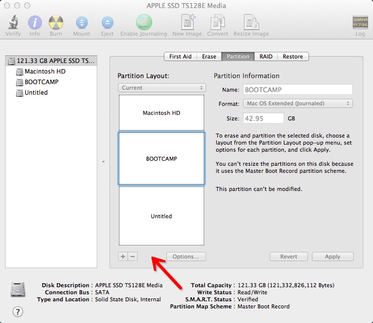 partition mac hard drive for windows